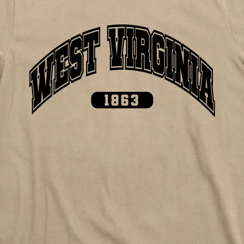 West Virginia Collegiate Style 1863 T-Shirt