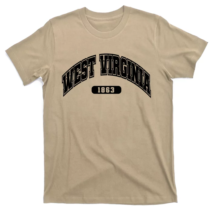 West Virginia Collegiate Style 1863 T-Shirt