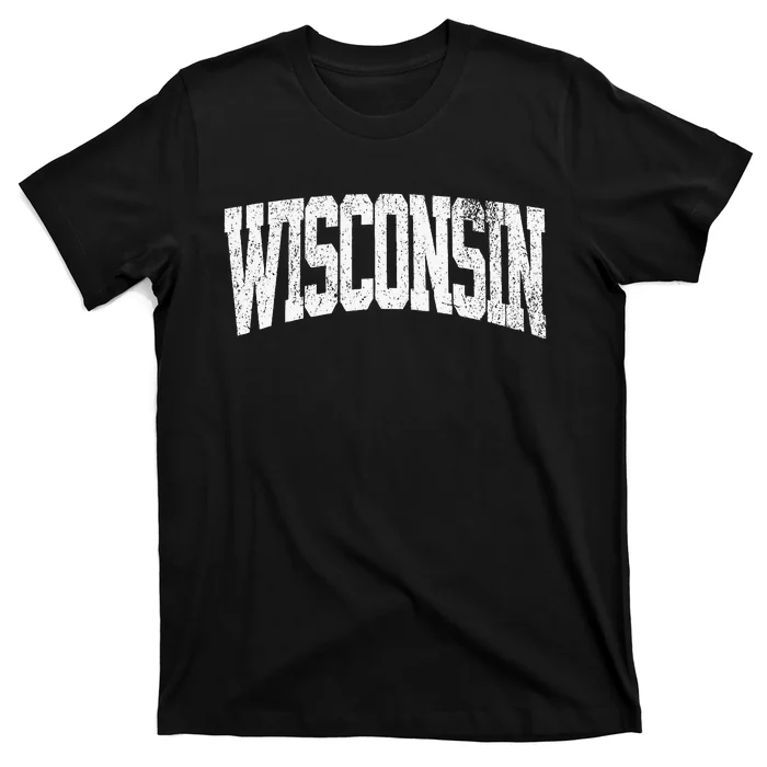 Wisconsin Vintage City T-Shirt