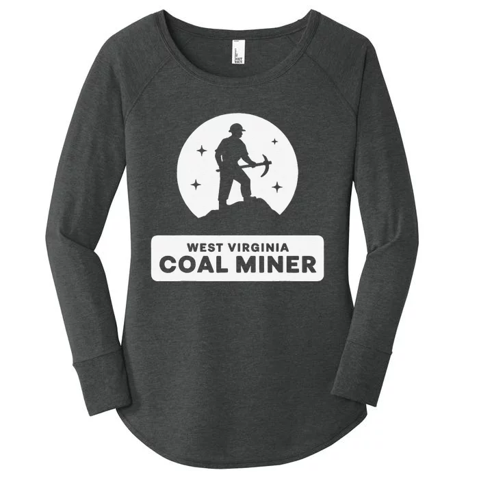 West Virginia Coal Miner Women's Perfect Tri Tunic Long Sleeve Shirt