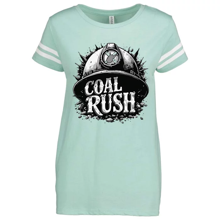 West Virginia Coal Rush Enza Ladies Jersey Football T-Shirt