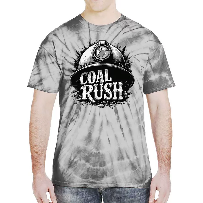 West Virginia Coal Rush Tie-Dye T-Shirt