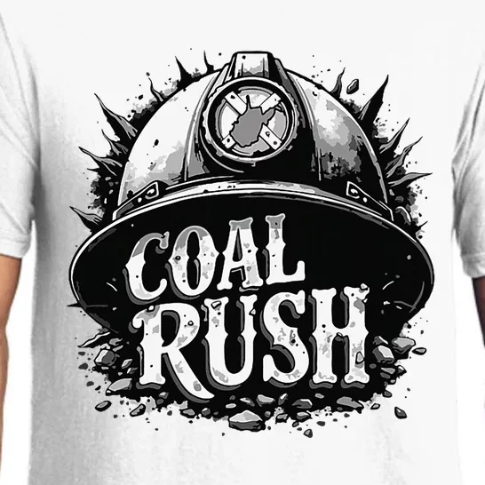 West Virginia Coal Rush Pajama Set