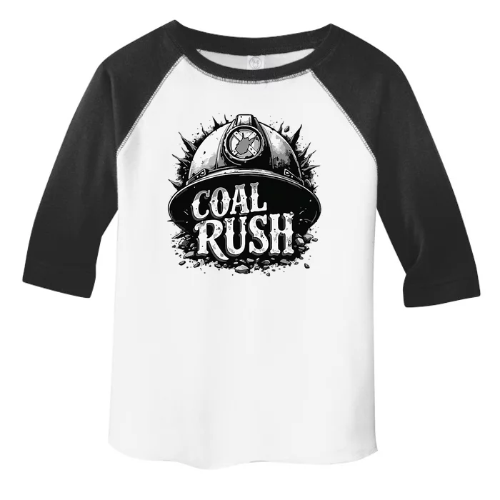 West Virginia Coal Rush Toddler Fine Jersey T-Shirt