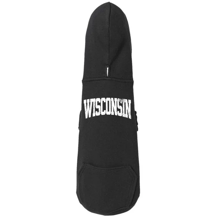 Wisconsin Vintage City Doggie 3-End Fleece Hoodie