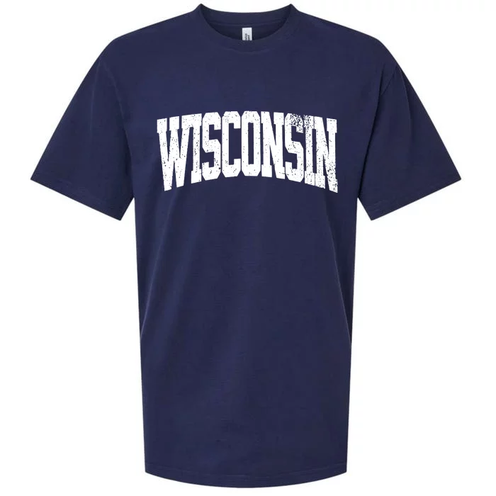 Wisconsin Vintage City Sueded Cloud Jersey T-Shirt