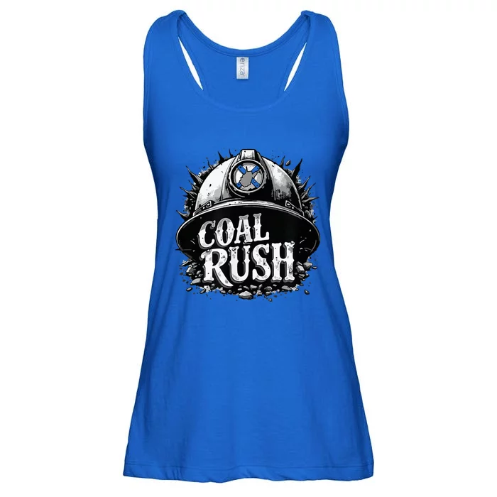 West Virginia Coal Rush Ladies Essential Flowy Tank