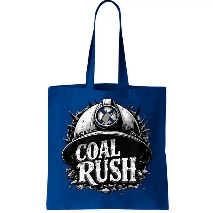 West Virginia Coal Rush Tote Bag