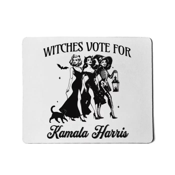 Witches Voting For Kamala Harris Mousepad