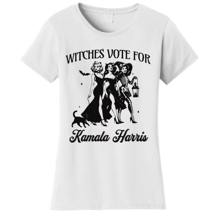 Witches Voting For Kamala Harris Women's T-Shirt