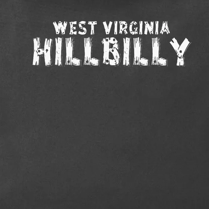 West Virginia Hillbilly Zip Tote Bag