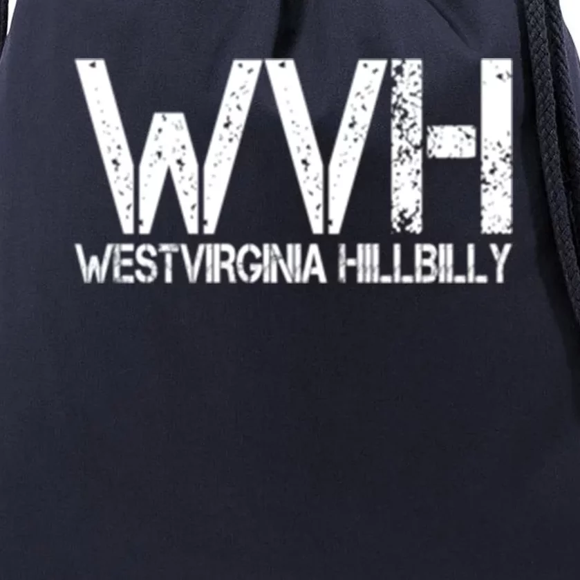 West Virginia Hillbilly Meaningful Gift Drawstring Bag