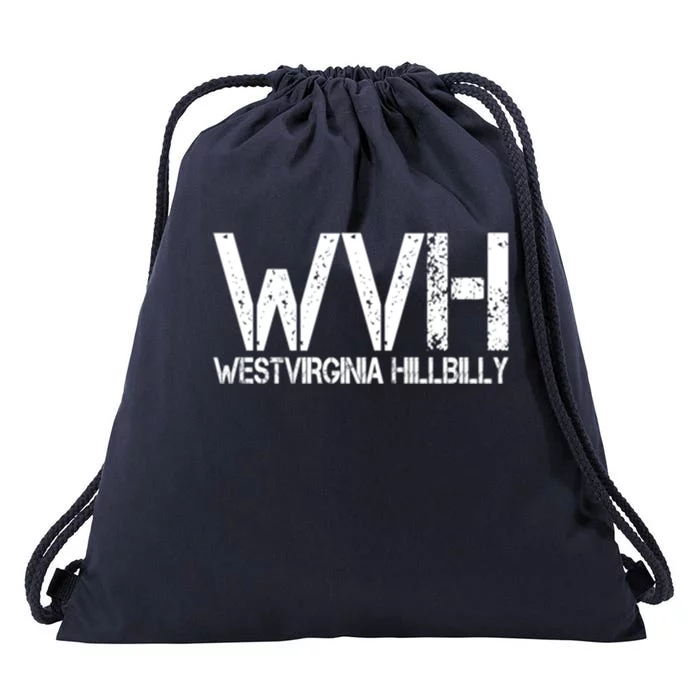 West Virginia Hillbilly Meaningful Gift Drawstring Bag