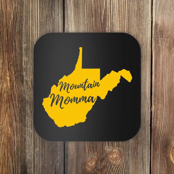 West Virginia Mountain Momma State Map Home Coaster