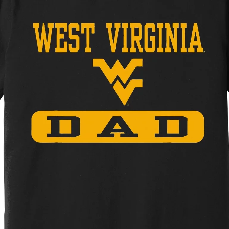 West Virginia Mountaineers Dad Premium T-Shirt