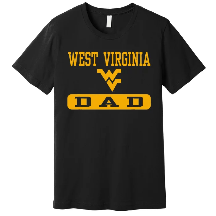 West Virginia Mountaineers Dad Premium T-Shirt