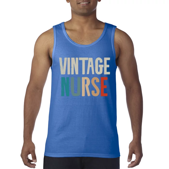 Wo Vintage Nurse Gift Cool Gift Tank Top