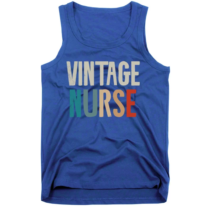 Wo Vintage Nurse Gift Cool Gift Tank Top