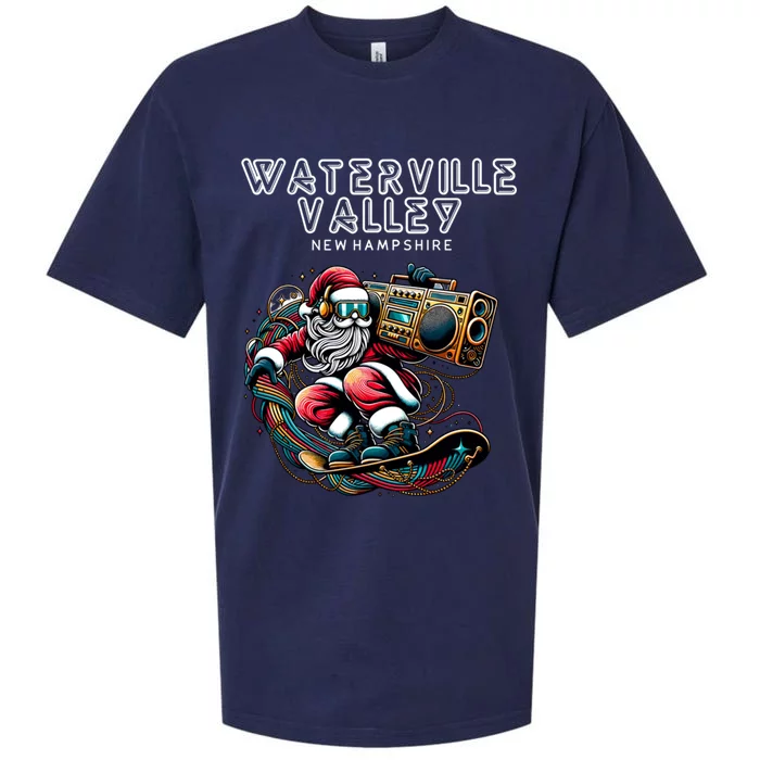 Waterville Valley New Hampshire Cool Snowboard Christmas Cool Gift Sueded Cloud Jersey T-Shirt