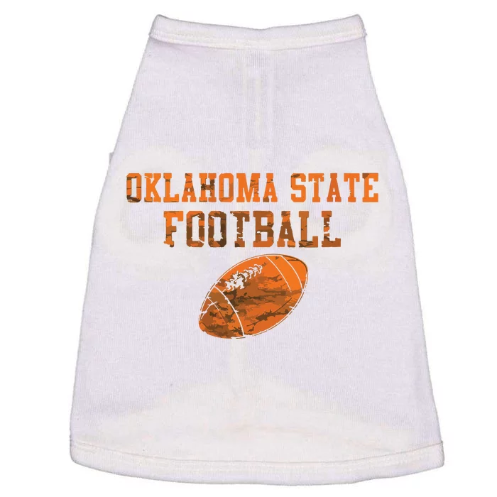 Women Vintage Oklahoma Football Vneck Doggie Tank