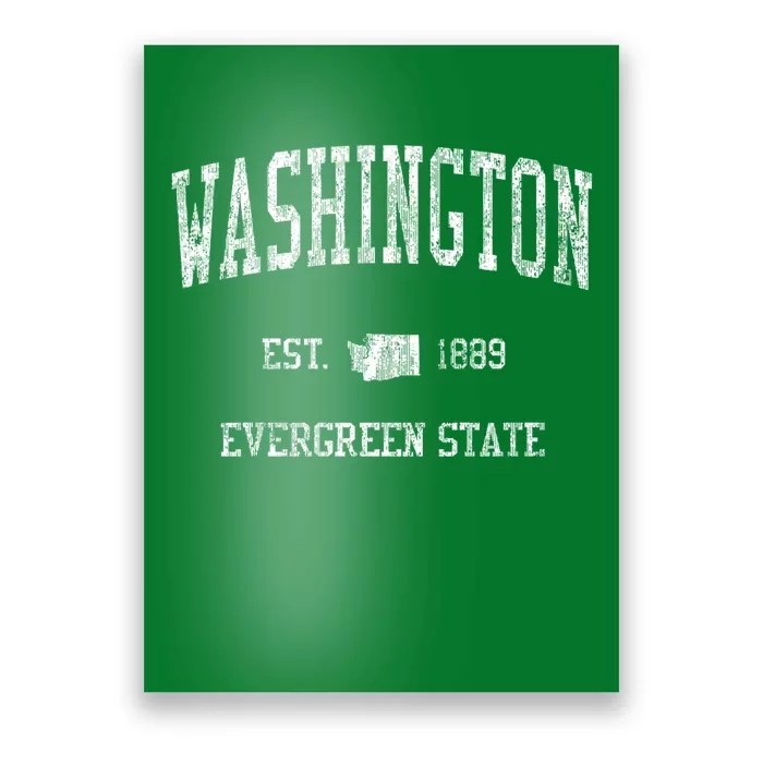 Washington Vintage Sports Poster