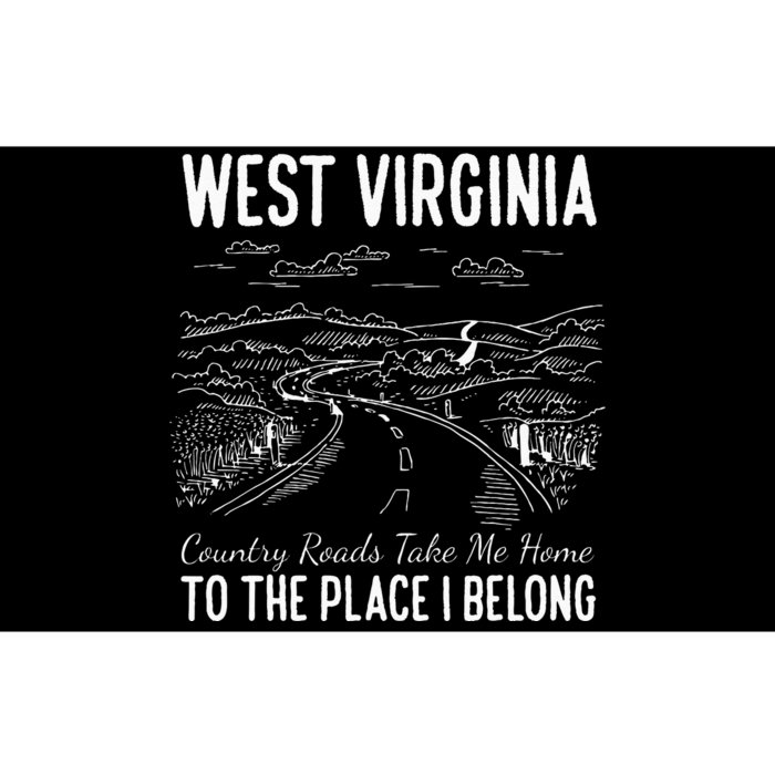 West Virginia Style Heaven West Virginia Mountains Home Bumper Sticker