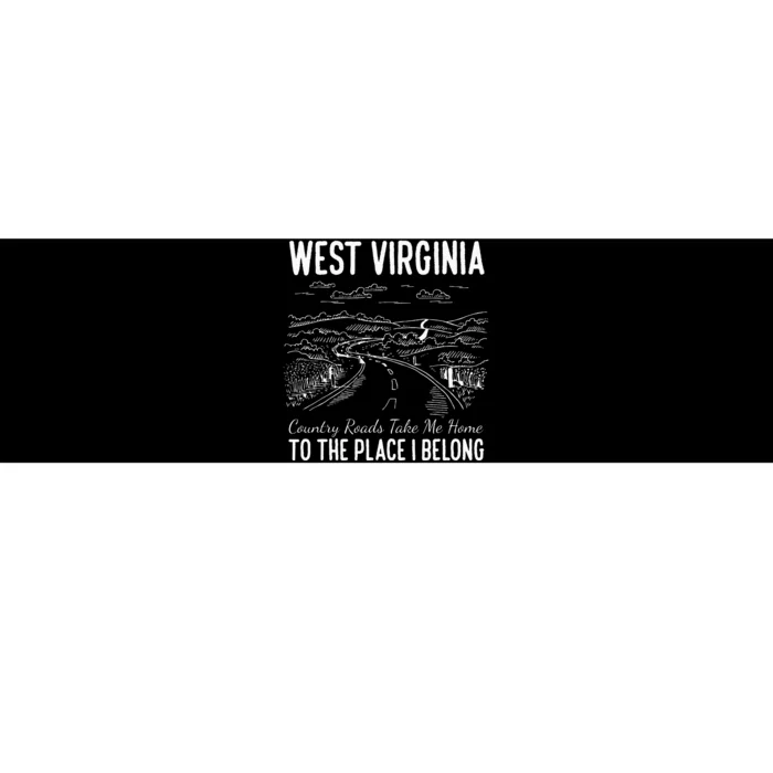 West Virginia Style Heaven West Virginia Mountains Home Bumper Sticker