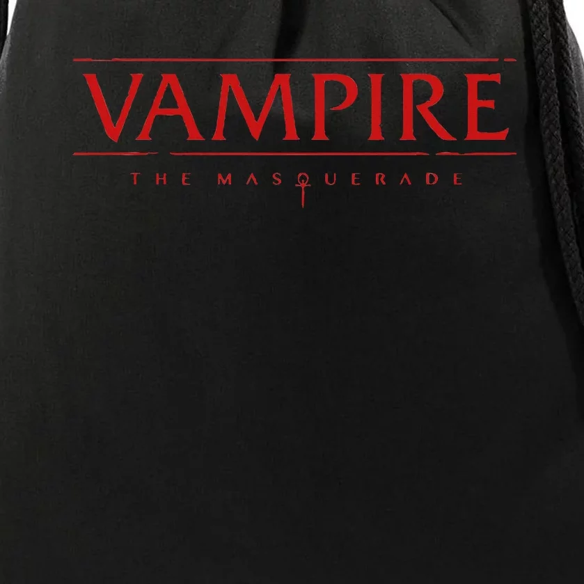 Wod Vampire The Masquerade Red Drawstring Bag