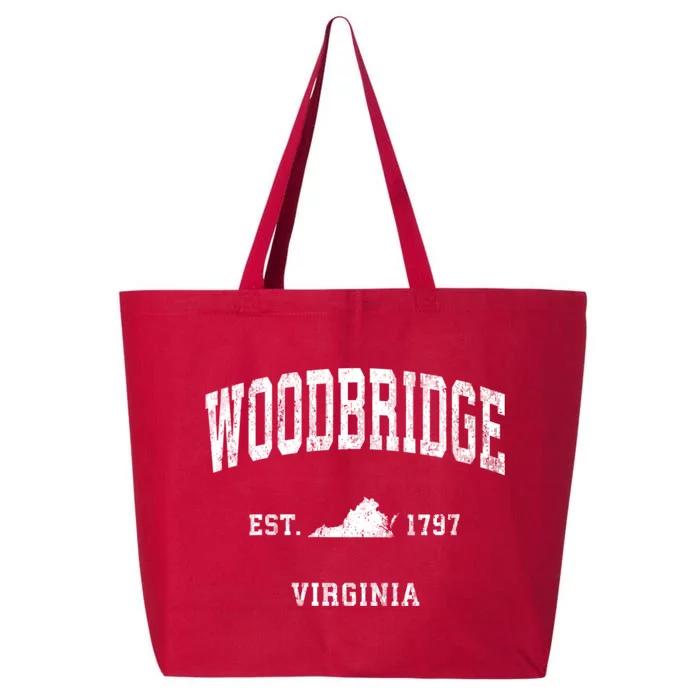 Woodbridge Virginia Va Vintage Athletic Sports 25L Jumbo Tote