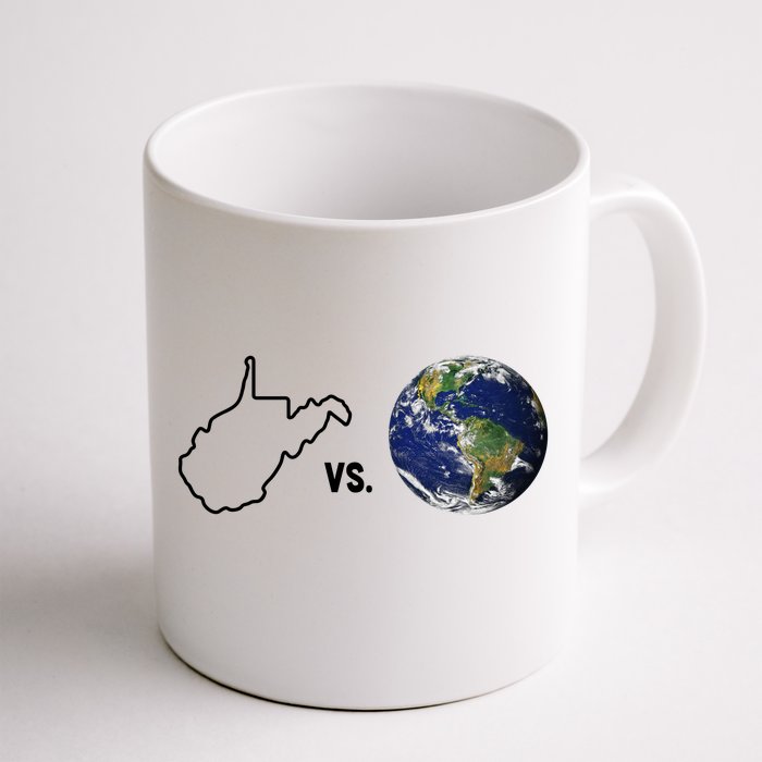 West Virginia Vs The World Front & Back Coffee Mug