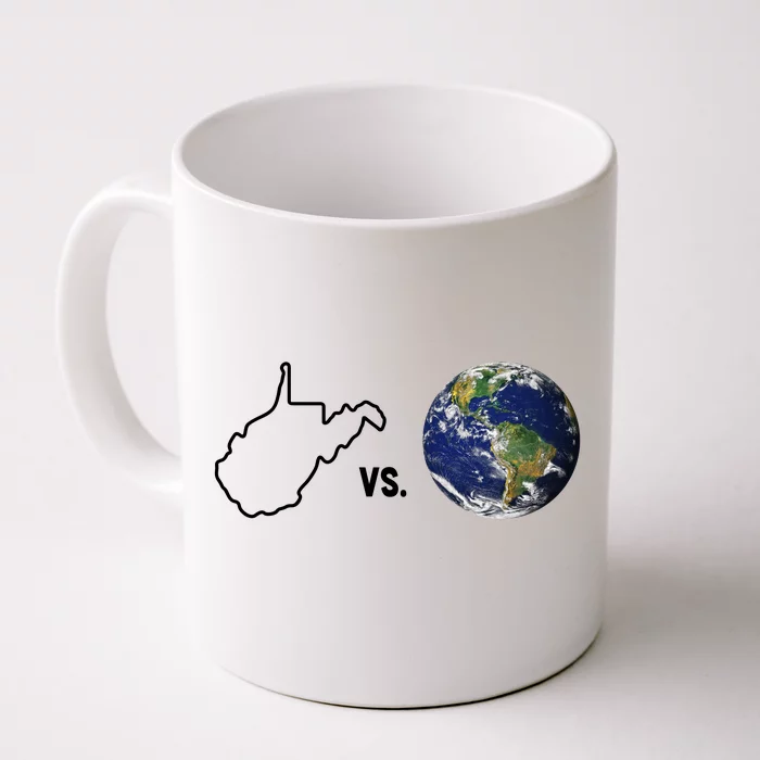 West Virginia Vs The World Front & Back Coffee Mug