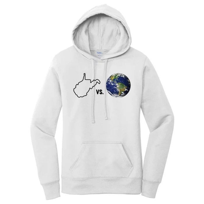 West Virginia Vs The World Women's Pullover Hoodie