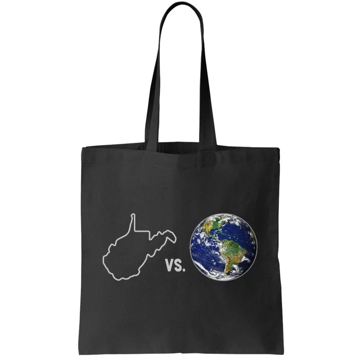 West Virginia Vs The World Tote Bag