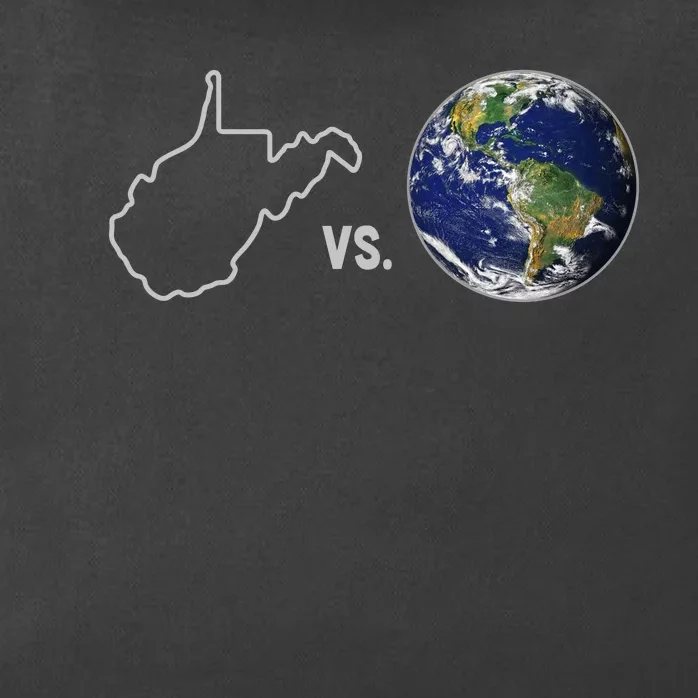 West Virginia Vs The World Zip Tote Bag