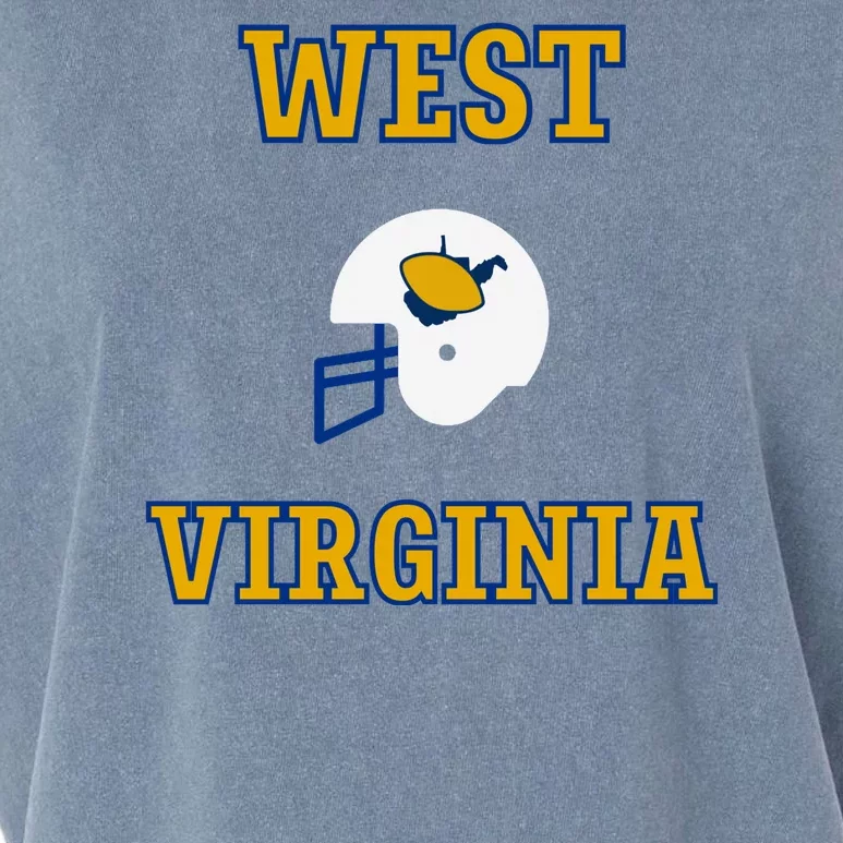 West Virginia Garment-Dyed Women's Muscle Tee