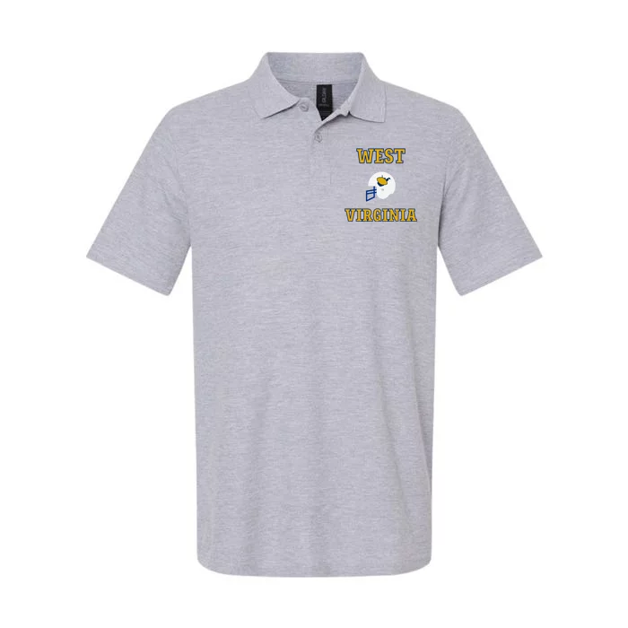 West Virginia Softstyle Adult Sport Polo