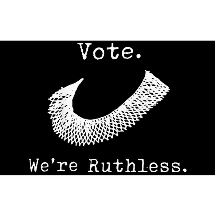 Women Vote WeRe Ruthless Bumper Sticker