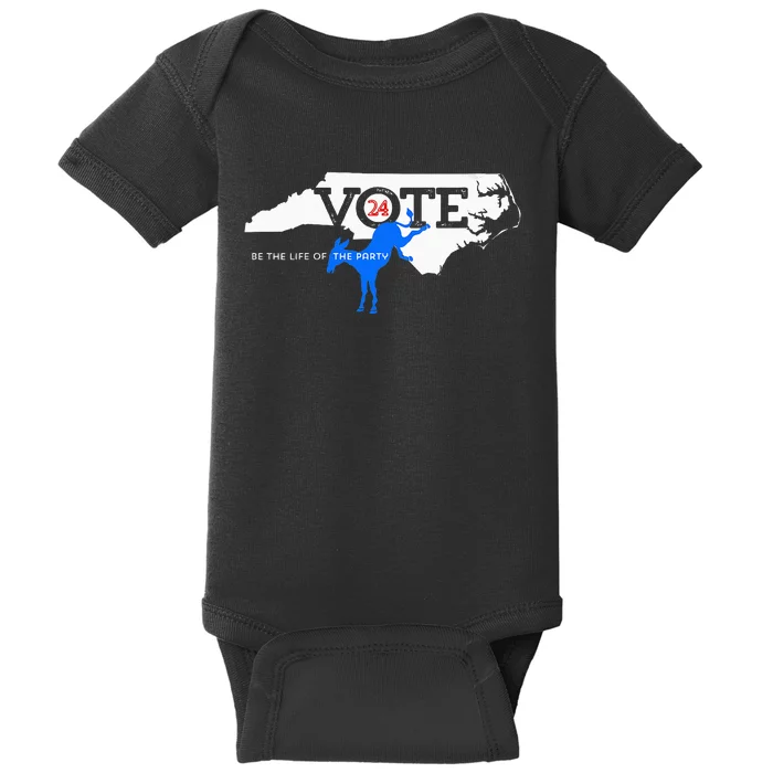 Wo Voice Your Vote Nc Baby Bodysuit