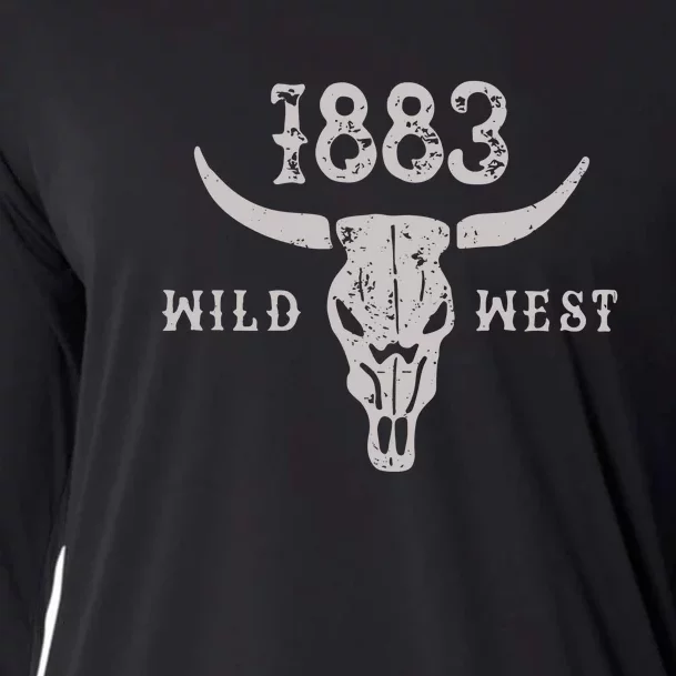 Wild West 1883 Western Southern Cooling Performance Long Sleeve Crew