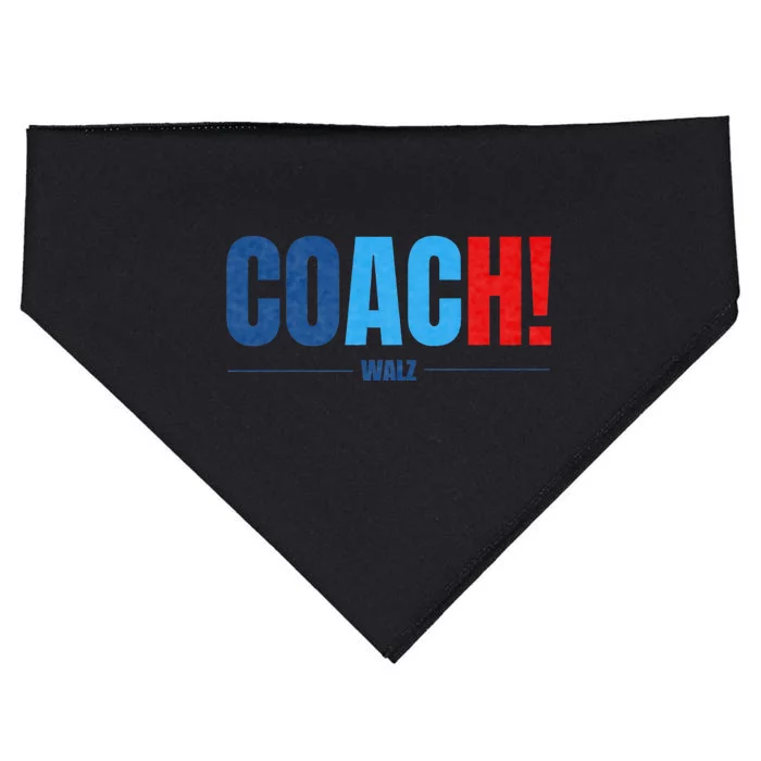 Waltz Walz 2024 Coach USA-Made Doggie Bandana