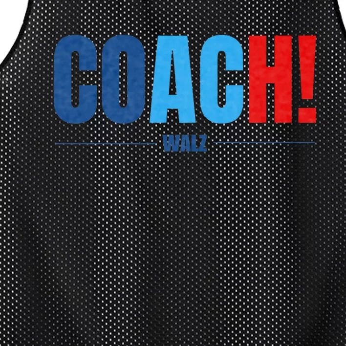 Waltz Walz 2024 Coach Mesh Reversible Basketball Jersey Tank