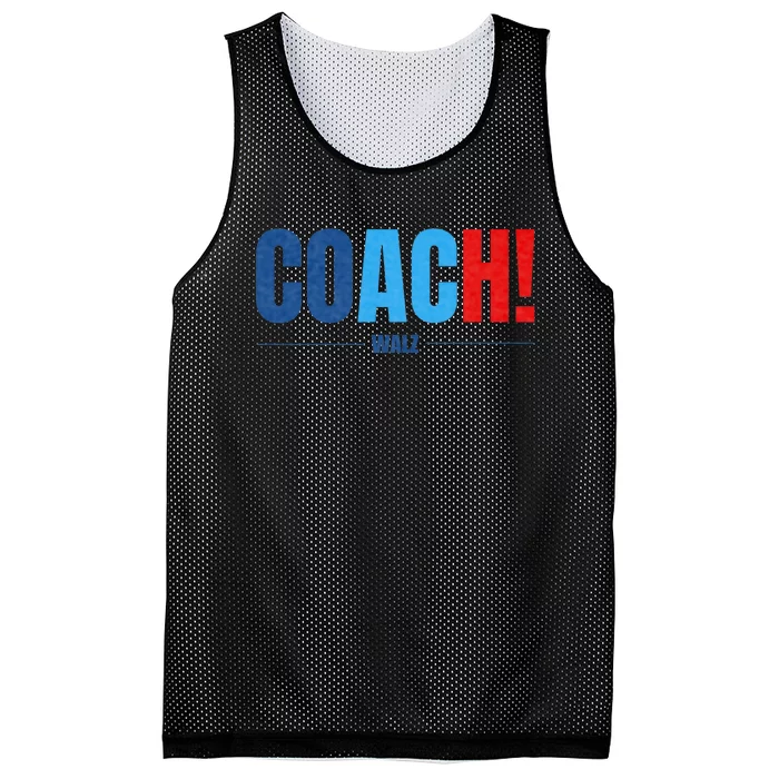 Waltz Walz 2024 Coach Mesh Reversible Basketball Jersey Tank