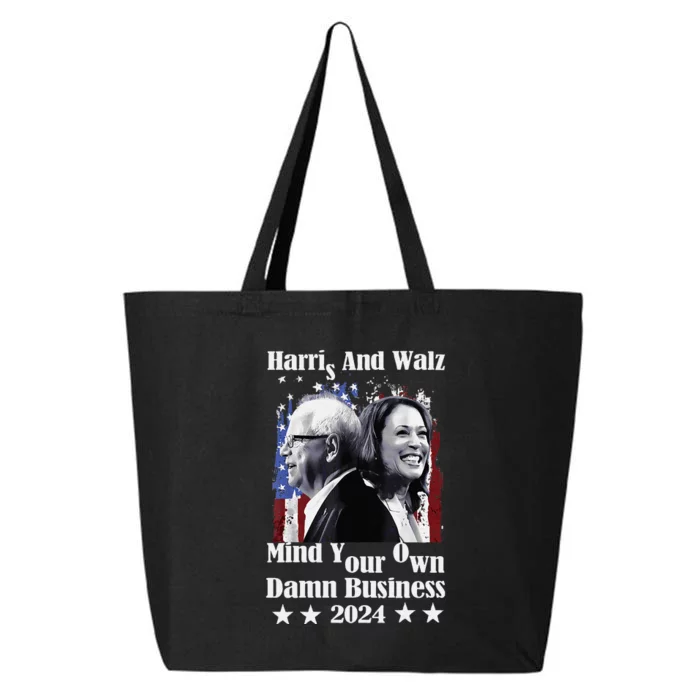 Walz Waltz 2024 Mind Your Own Damn Business 25L Jumbo Tote