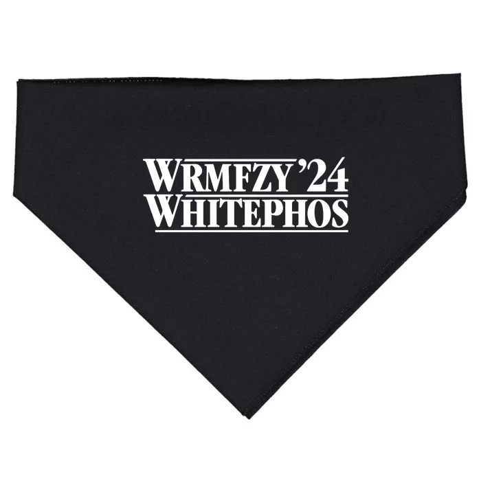 Wrmfzy Whitephos 24 Old Sparky USA-Made Doggie Bandana