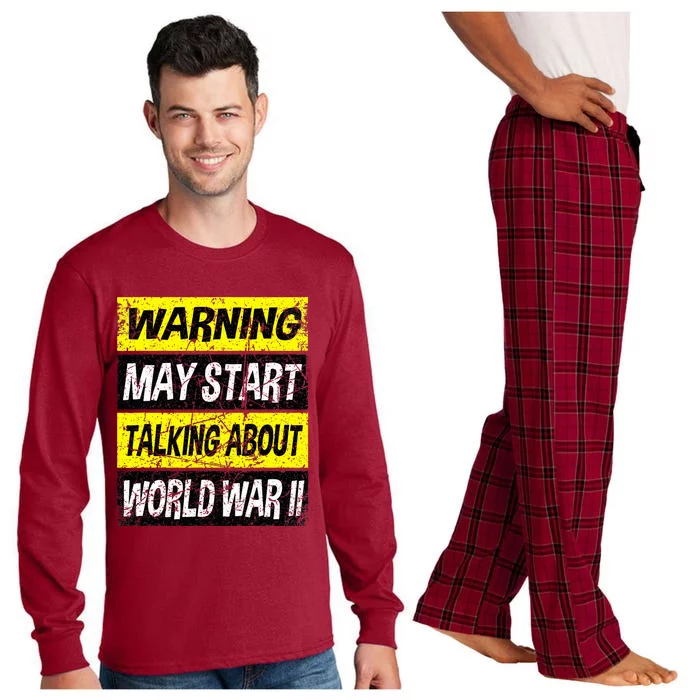 World War 2 Memorabilia World War II WW2 Gear Long Sleeve Pajama Set