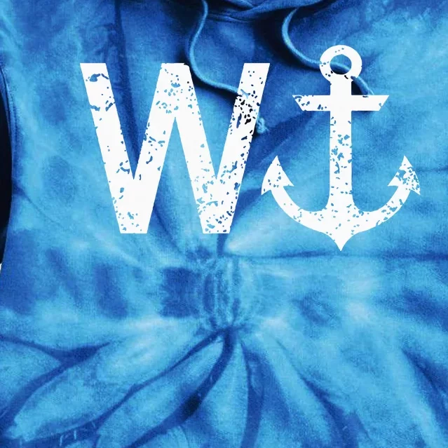 Wanker W Anchor Tie Dye Hoodie