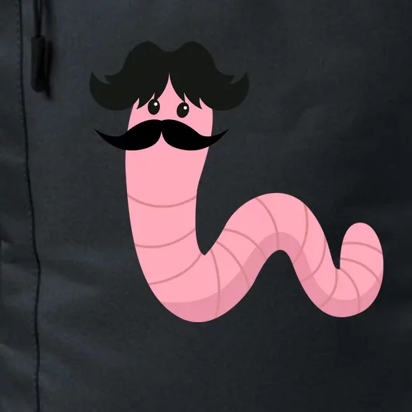 Worm With A Mustache James Tom Ariana Reality Daily Commute Backpack