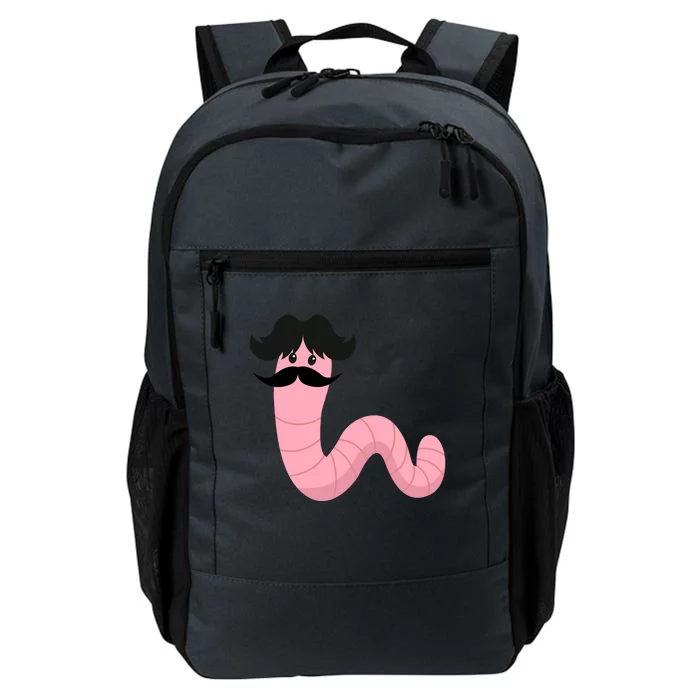 Worm With A Mustache James Tom Ariana Reality Daily Commute Backpack