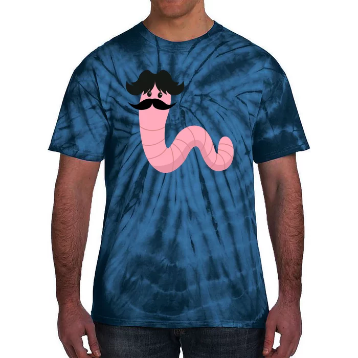 Worm With A Mustache James Tom Ariana Reality Tie-Dye T-Shirt