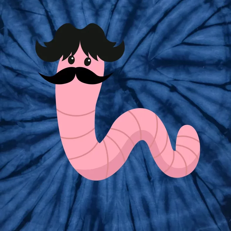 Worm With A Mustache James Tom Ariana Reality Tie-Dye T-Shirt